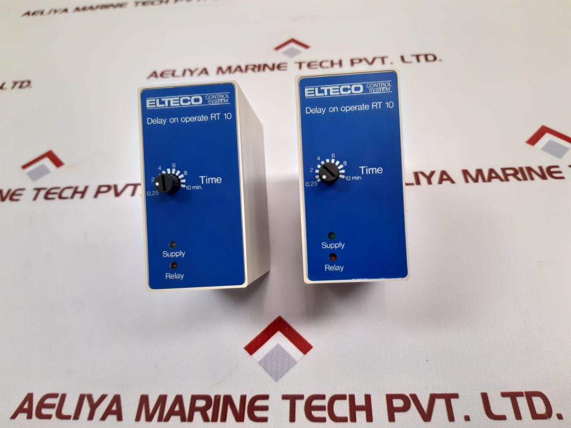 Elteco Rt10-4-1-230-10M Timing Relay 0.25-10 Min
