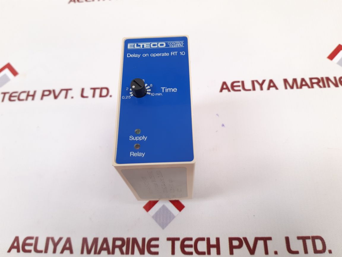 Elteco Rt10-4-1-230-10M Timing Relay 0.25-10 Min - Image 2