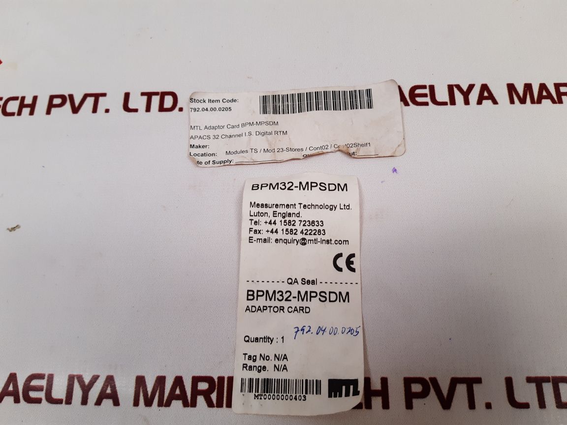 Measurement Bpm32-mpsdm Adaptor Card - Image 6