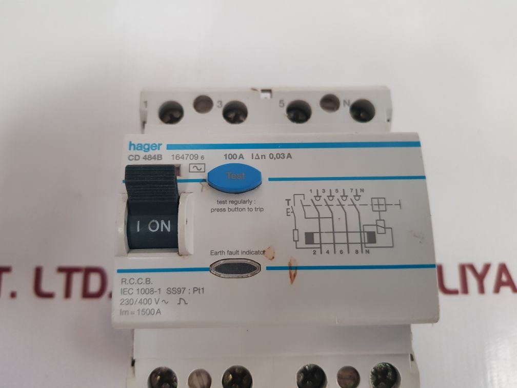 Hager Cd 484B Earth Fault Indicator - Image 7