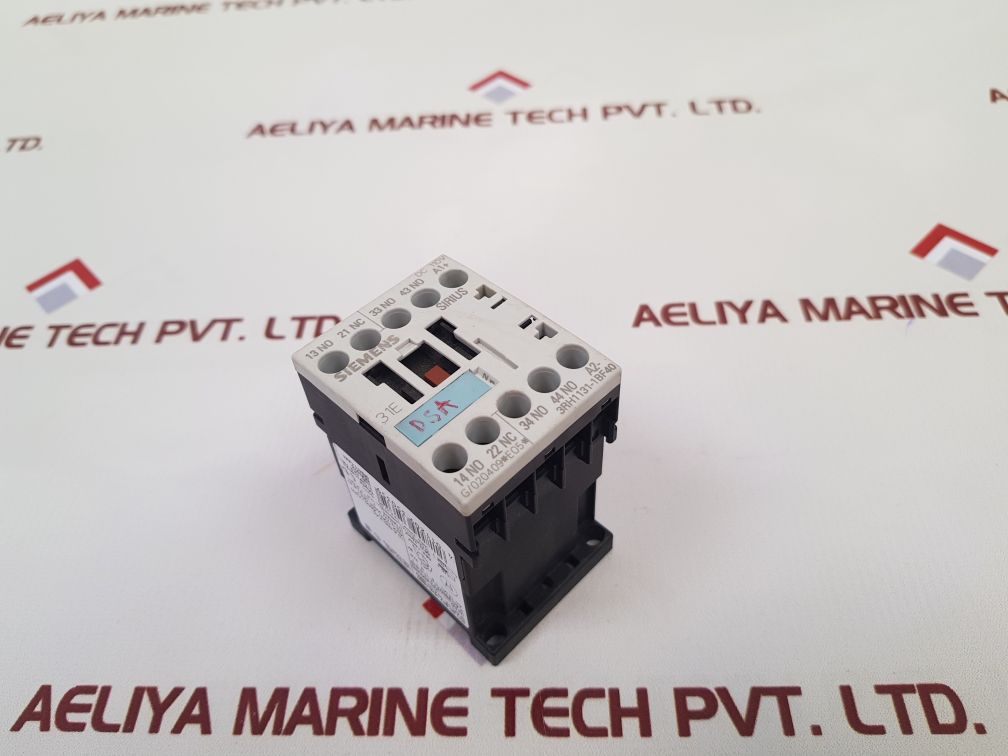 Siemens 3Rh1131-1Bf40 Contactor Relay 10A 600V Ac - Image 5