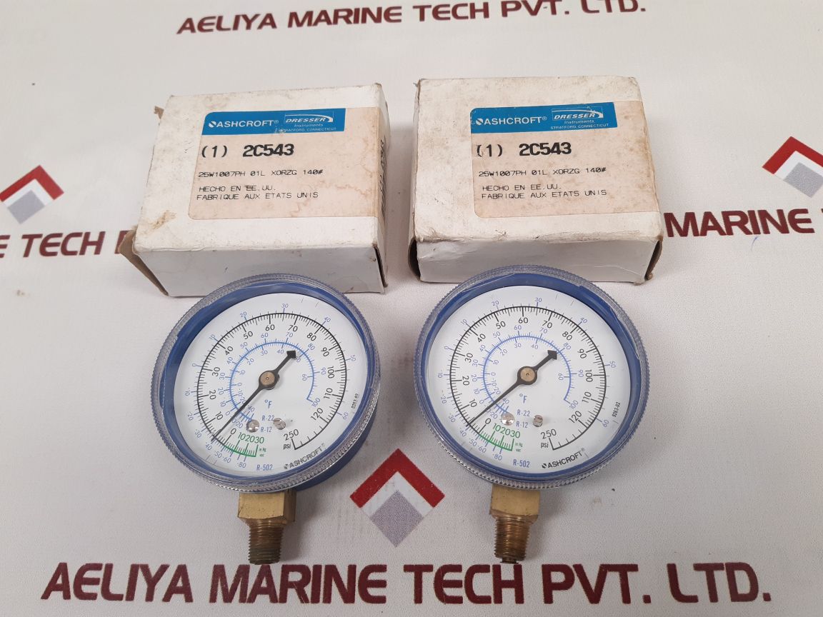 Ashcroft R-502 Pressure Gauge 9263-02