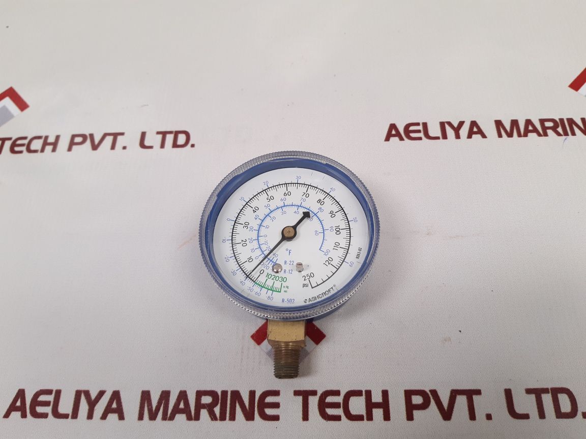 Ashcroft R-502 Pressure Gauge 9263-02 - Image 2