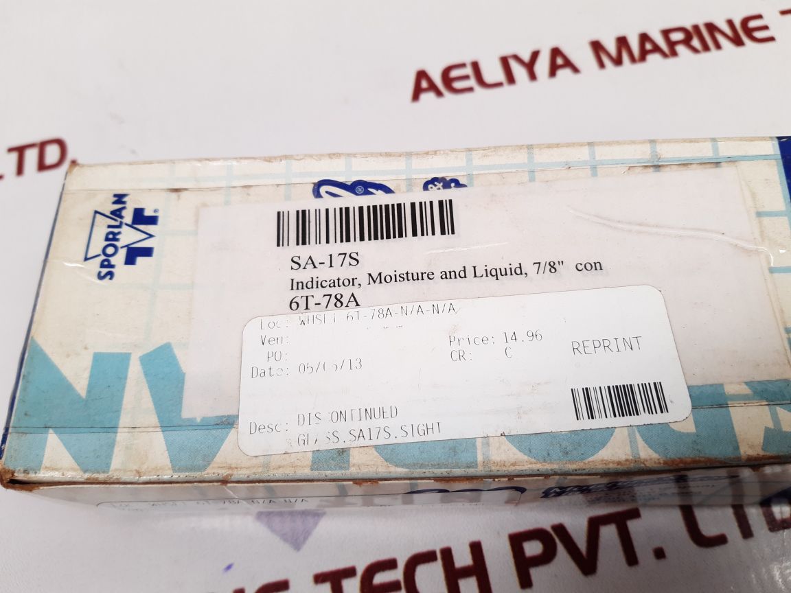 Sporlan Sa-17S Moisture & Liquid Indicator - Image 7