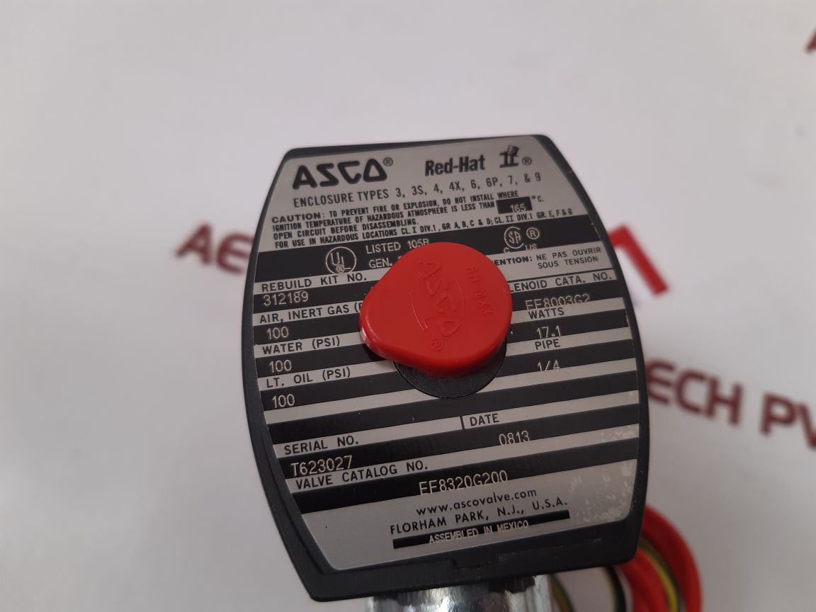 Asco ef8320g200 solenoid valve - Image 6