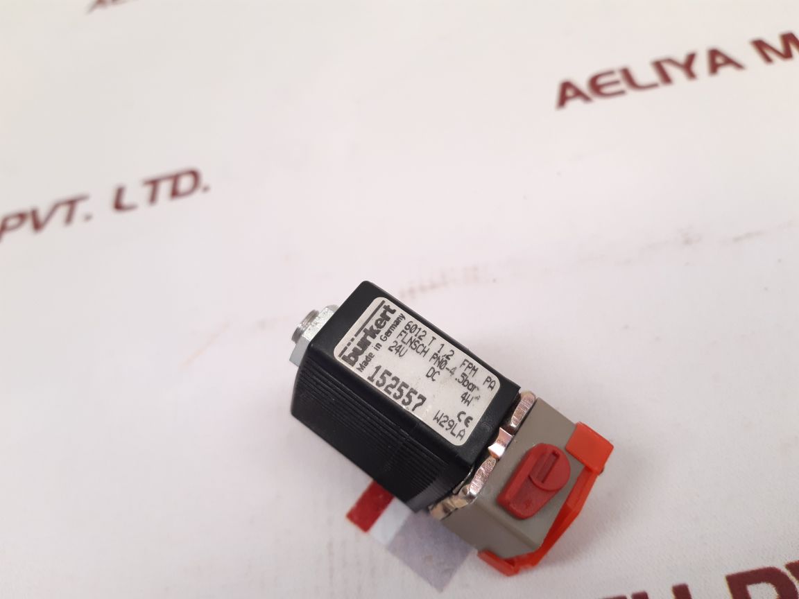 Burkert 6012 T 1, 2 Fpm Pa Solenoid Valve - Image 6