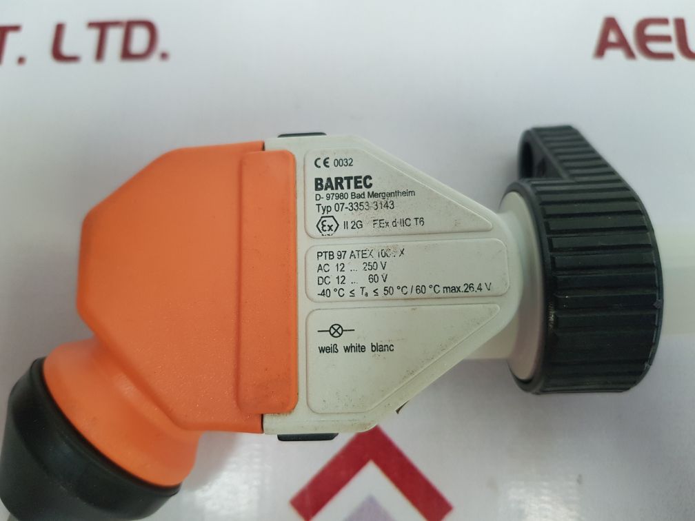 Bartec 07-3353-3143 White Lamp Module Used - Image 6