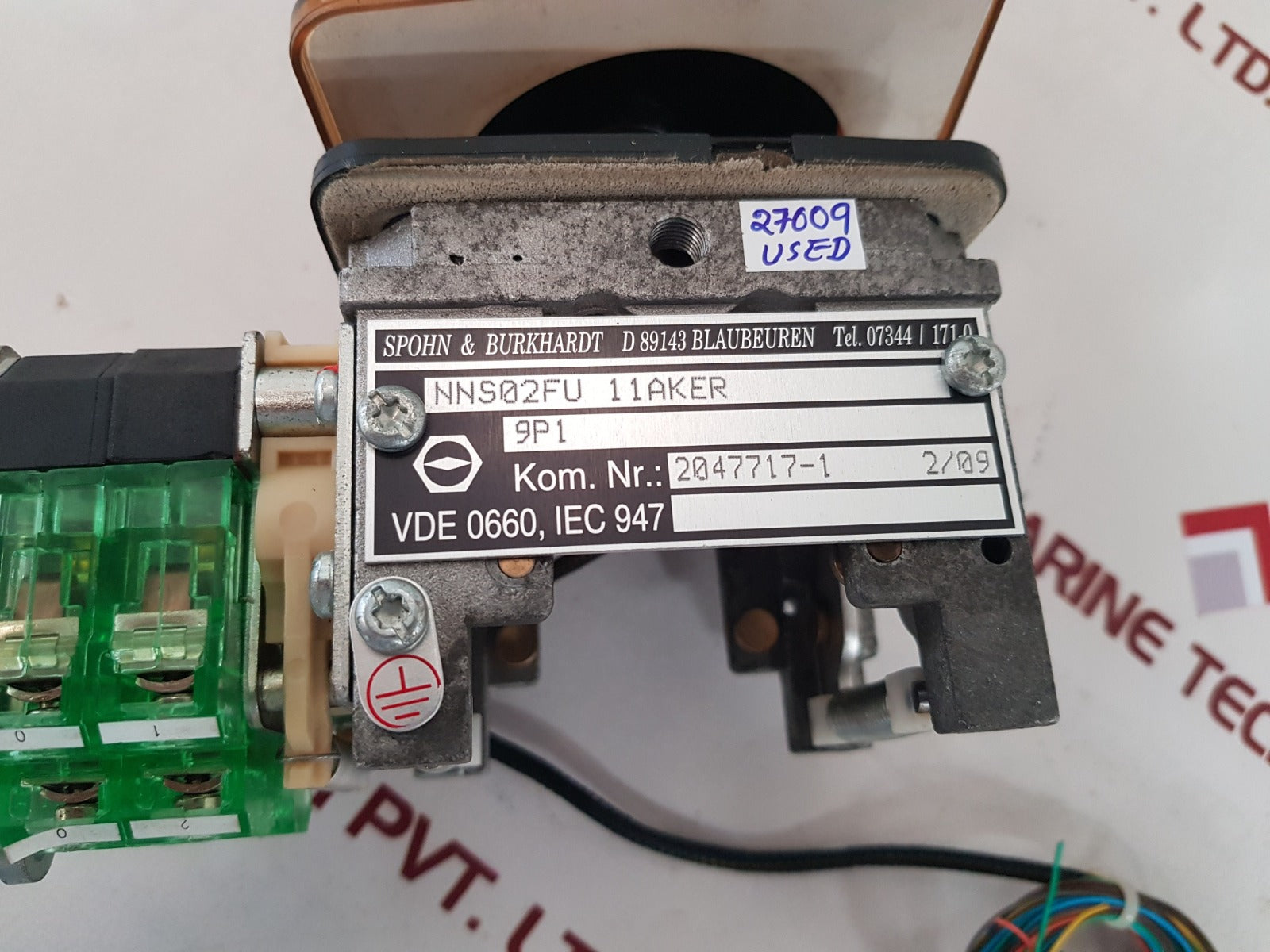SPOHN & BURKHARDT NNS02FU 11AKER JOYSTICK - Image 7
