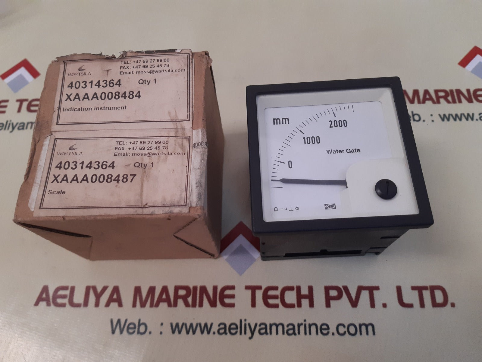 Deif Dq72-x Water Gate Meter 0-2000 Mm