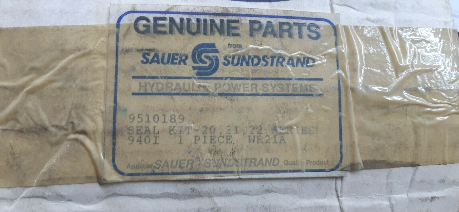 Sauer Sundstrand Hydraulic Power Systems Seal Kit-20,21,22 - Image 6