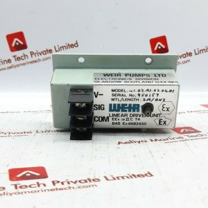 Weir 41.02.a1.02.04.01 linear driver unit