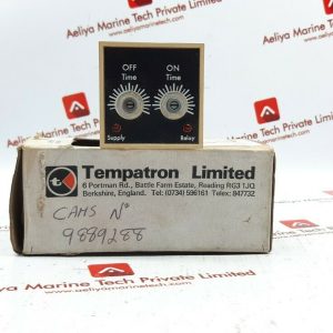Tempatron ft dc timer relay 110vac