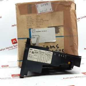 Bbc Petercem T 85 Overload Relay 600V Max 10A