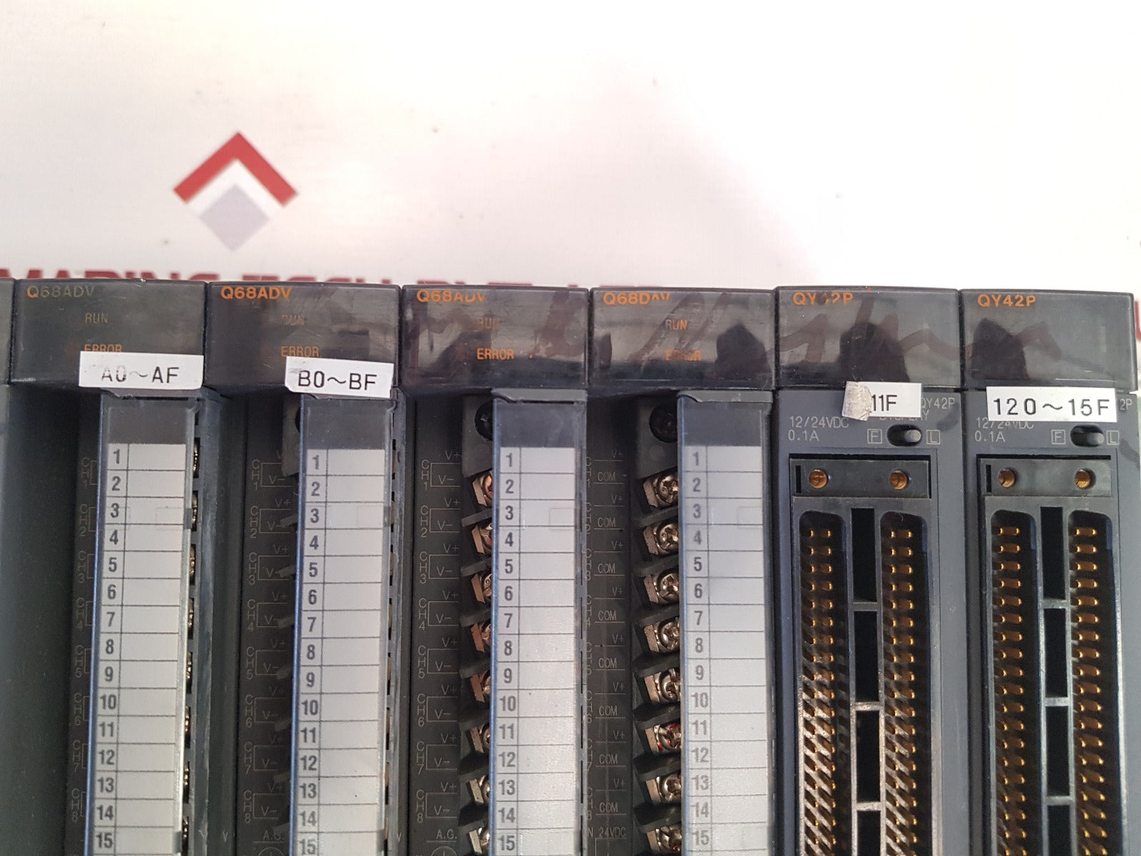 Mitsubishi Melsec Q61P-a2,Q06Hcpu,Qx42,Qy42P,Qj71C24,Q68Dav Module Unit - Image 10