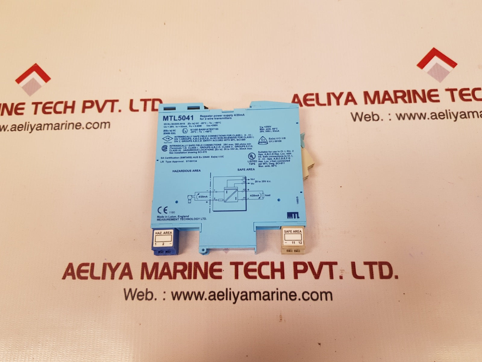 Measurement technology mtl 5041 repeater power supply new - Image 2