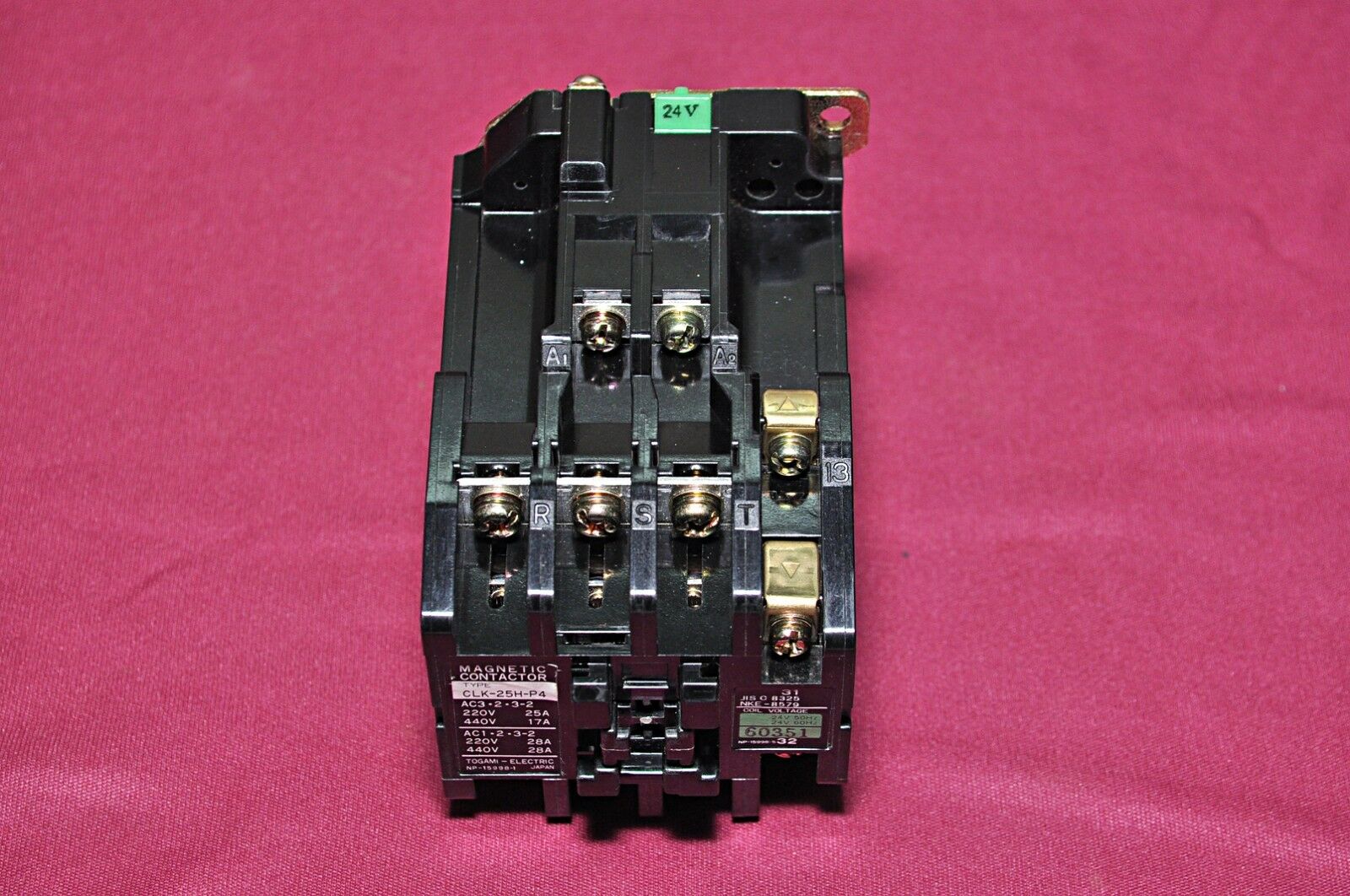 Togami clk-25hk20-p4 magnetic contactor - Image 2