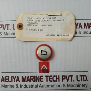 310043-0030 Panel Button Dk5 Elevator Panel Button