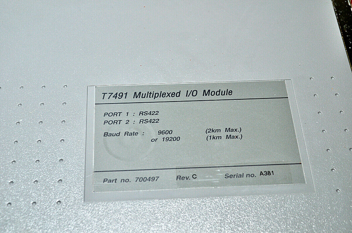 T7491 Multiplaxed I/O Module 700497 Rev-c - Image 8