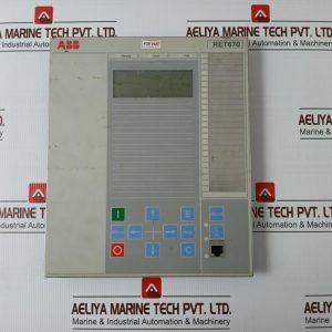 Abb Ret670 Transformer Protection Relay Hmi