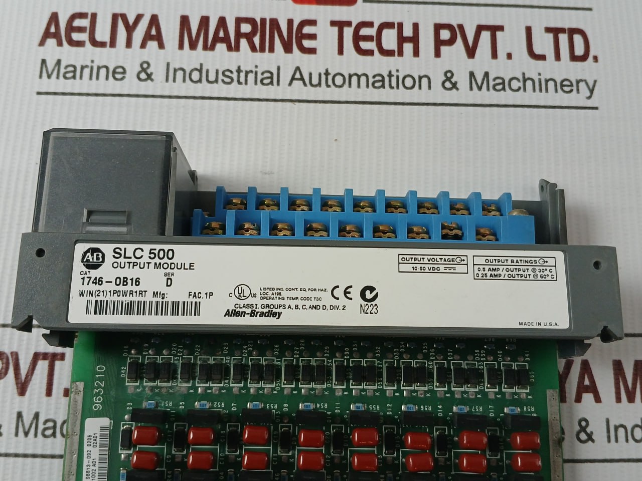 Allen-Bradley 1746-Ob16 Plc Output Module 50v - Image 6