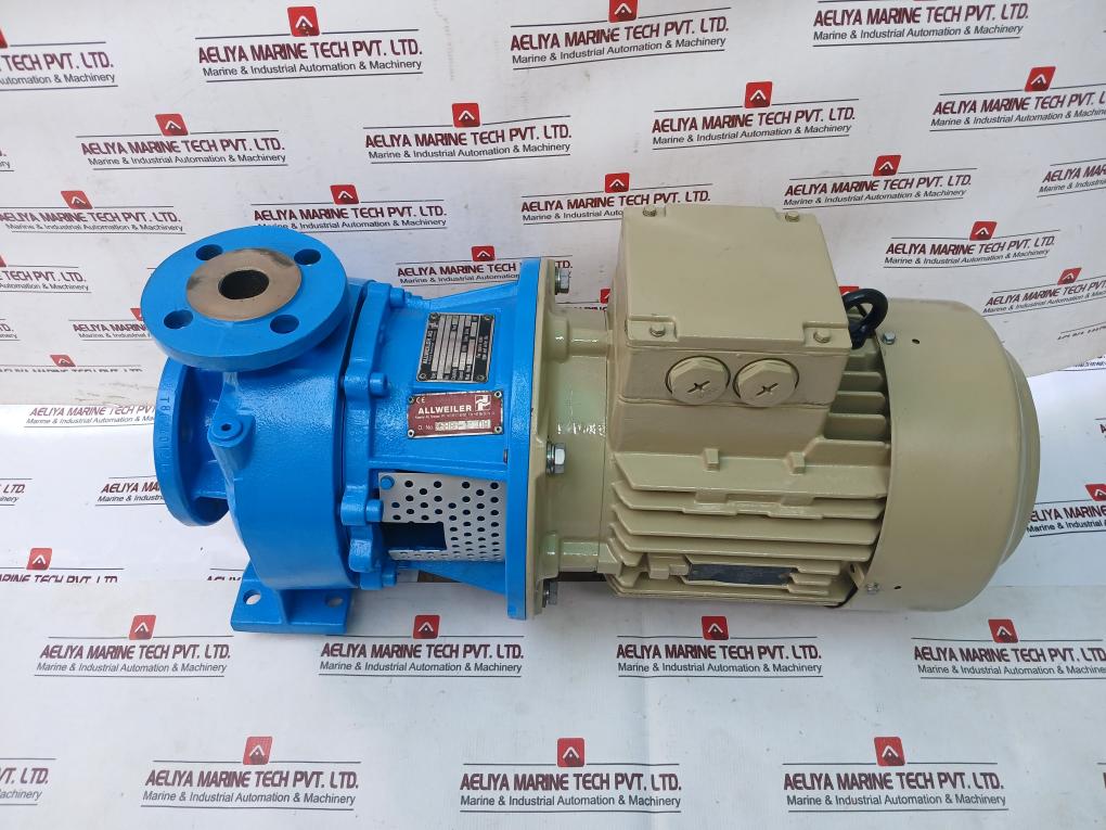 Allweiler Nb32-160 /0151 U3.1d-W3-Me3-38/300 Centrifugal Process Pump 480v - Image 3