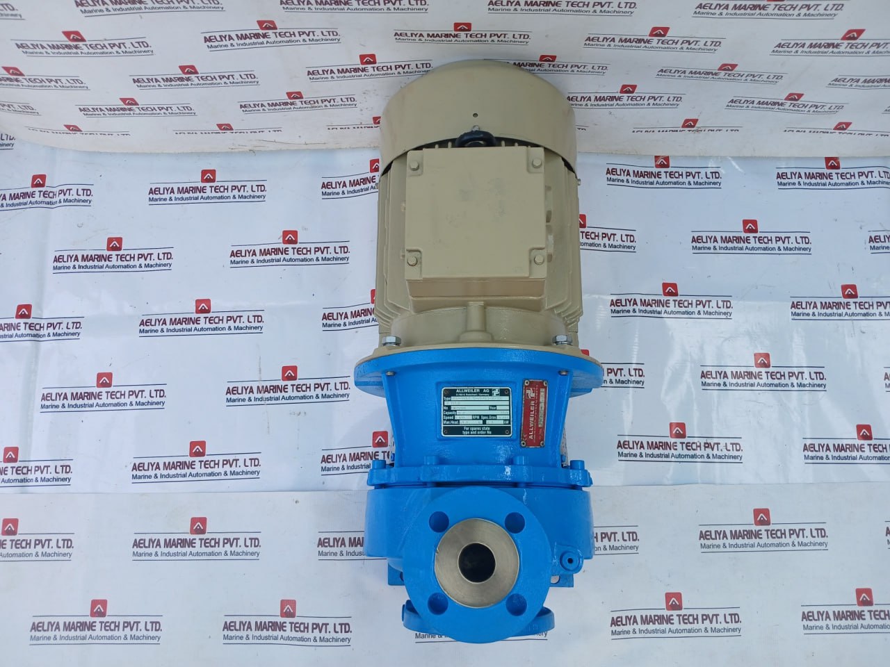 Allweiler Nb32-160u3.1d-W3-Me3-38/300 ø 151,0 Centrifugal Pump 480v - Image 5
