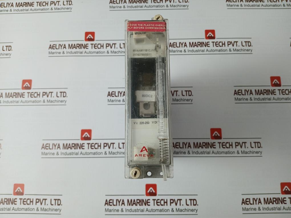 Areva Mvaam11b1cj1015a Auxiliary Relay 250v