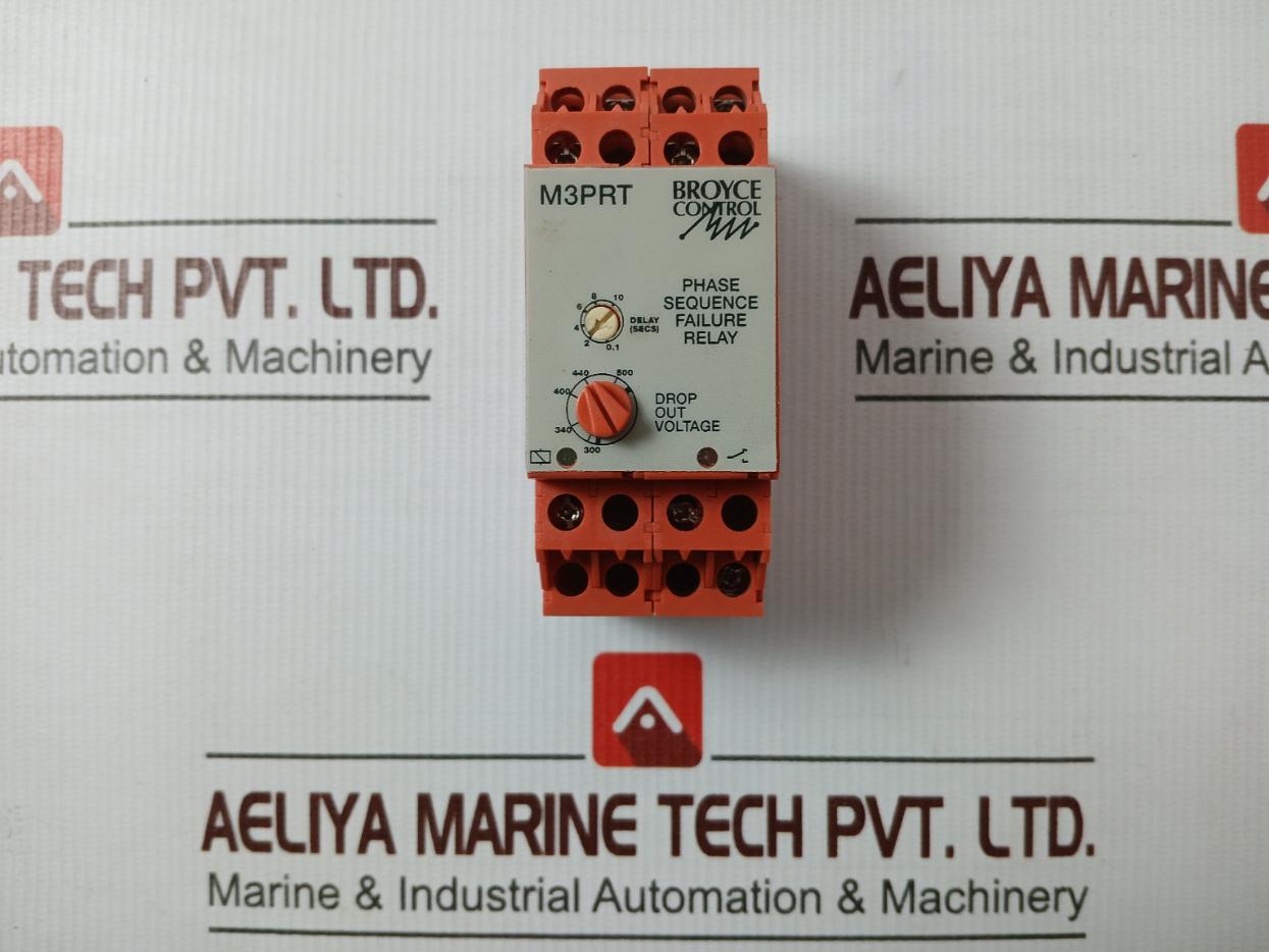 Broyce Control M3prt Phase Sequence Failure Relay