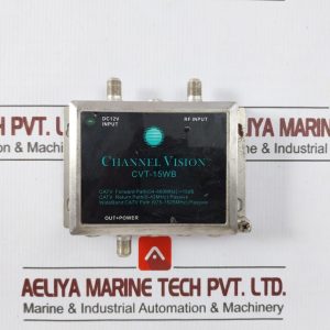 Channel Vision Cvt-15wb Multimedia Cable Amplifier Dc12v Input