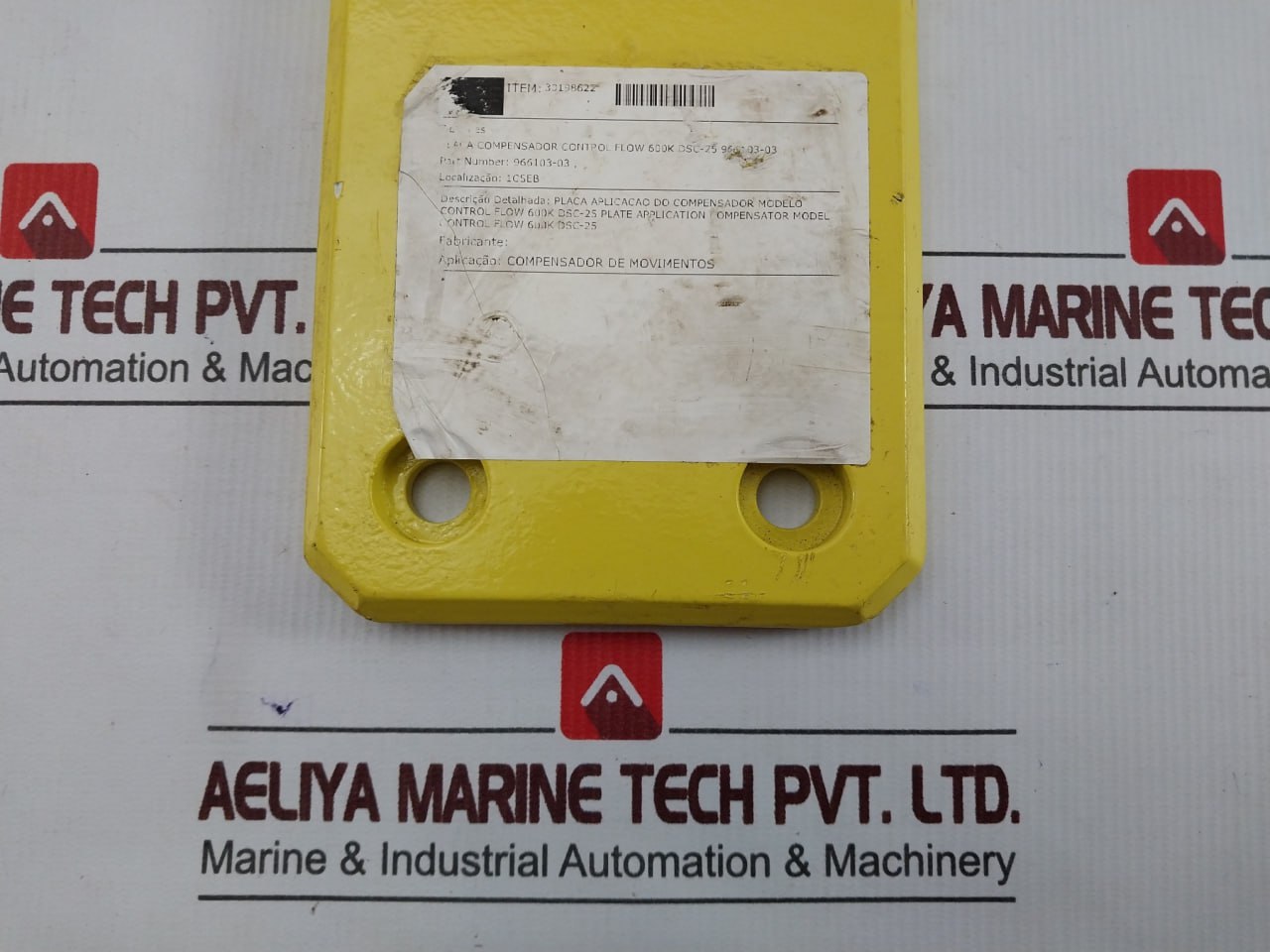 Control Flow 966103-03 Compensator Plate For Motion Compensator - Image 7