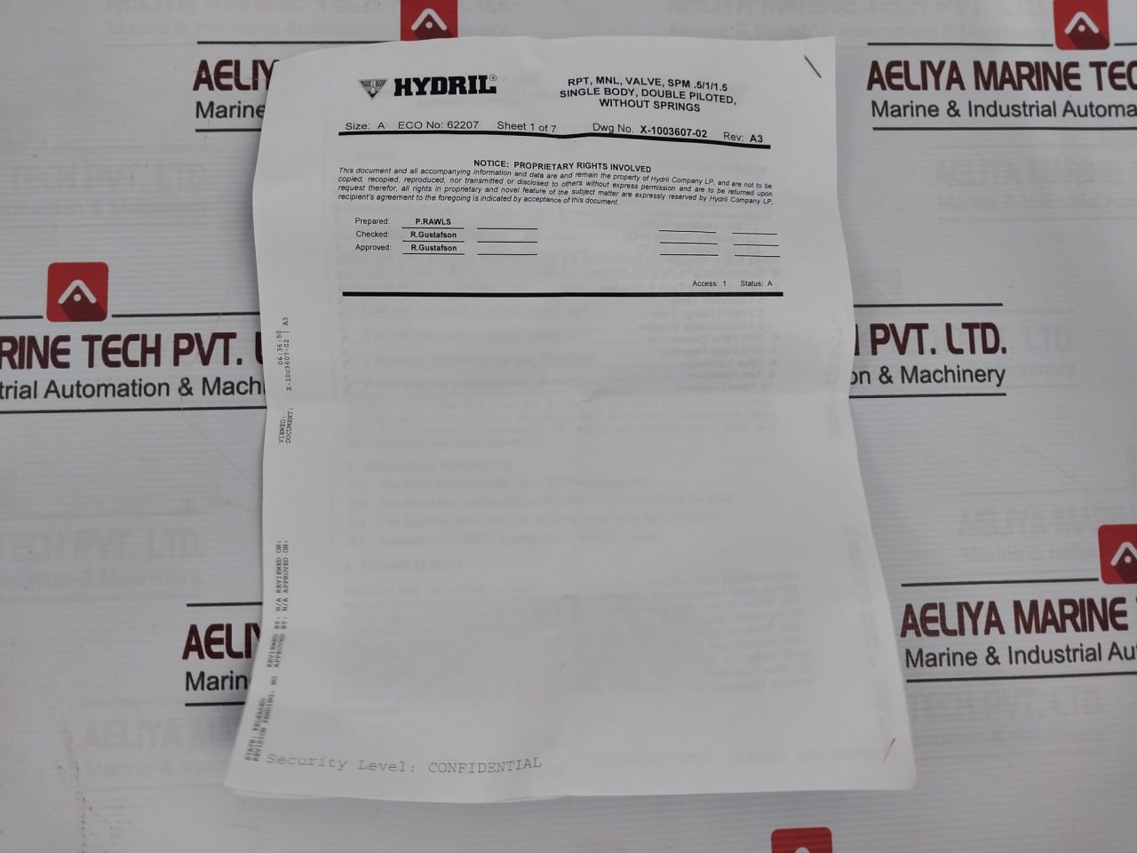 Ge 20-504470 Hydril Repair Kit - Image 11