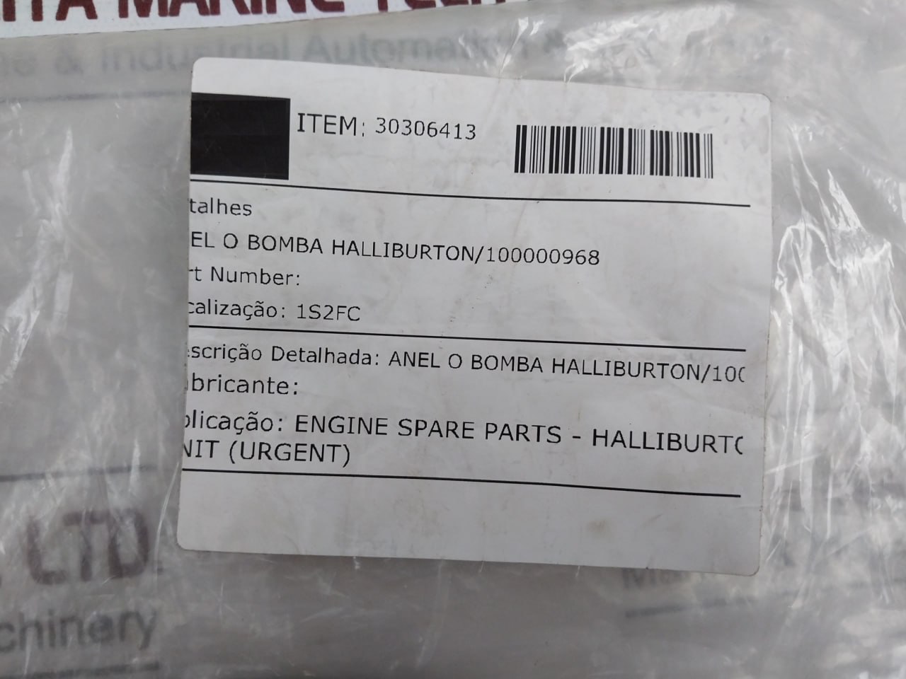 Halliburton 100000968 O-Ring 90 Duro - Image 5