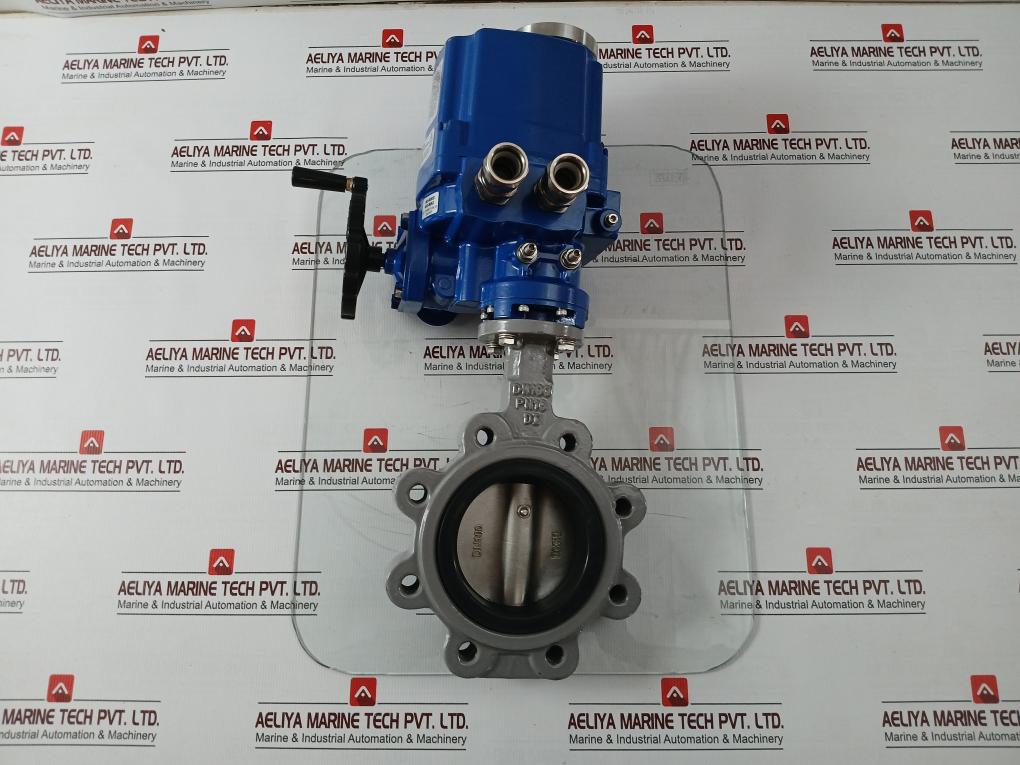 Hkc Hq-0083500100 Electric Part Turn Actuator Flanged W/ Butterfly Valve 400v - Image 4