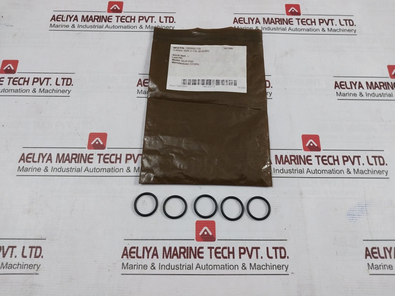 Hydril 1900002-118 O-Ring - Image 5