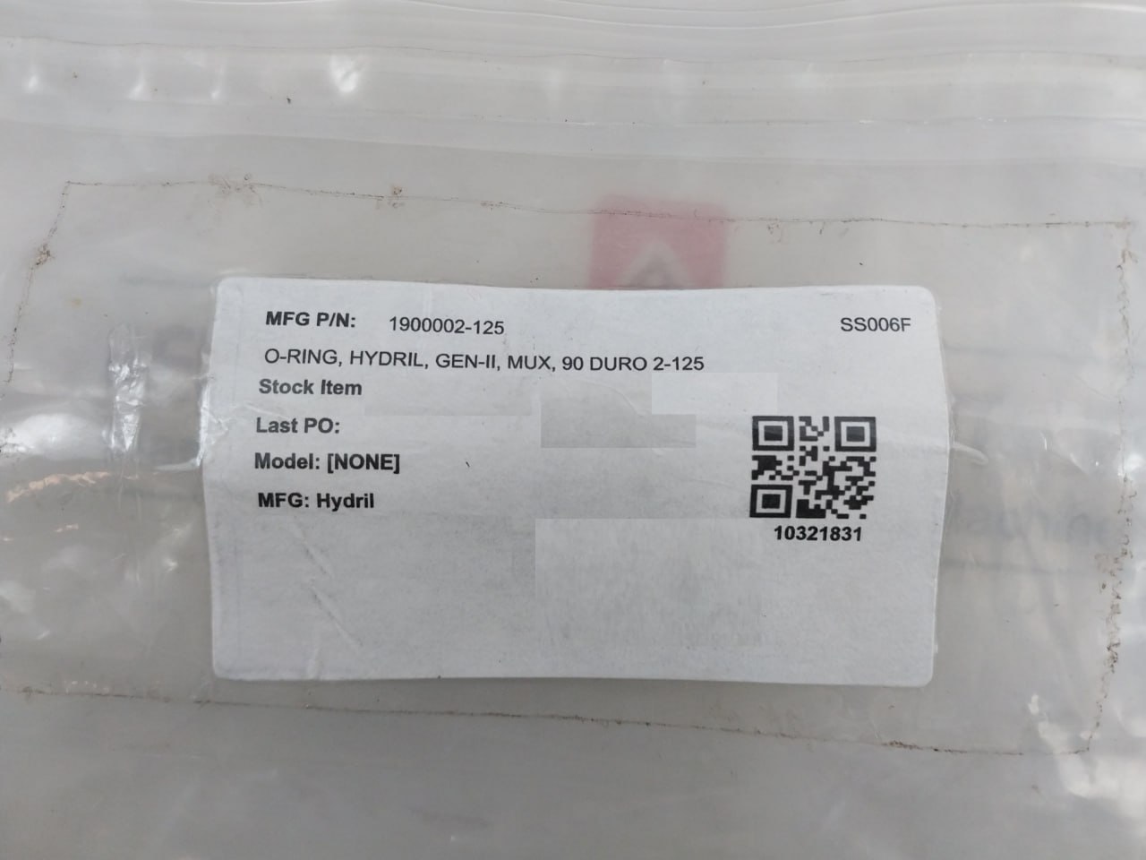 Hydril 1900002-125 O-Ring - Image 8