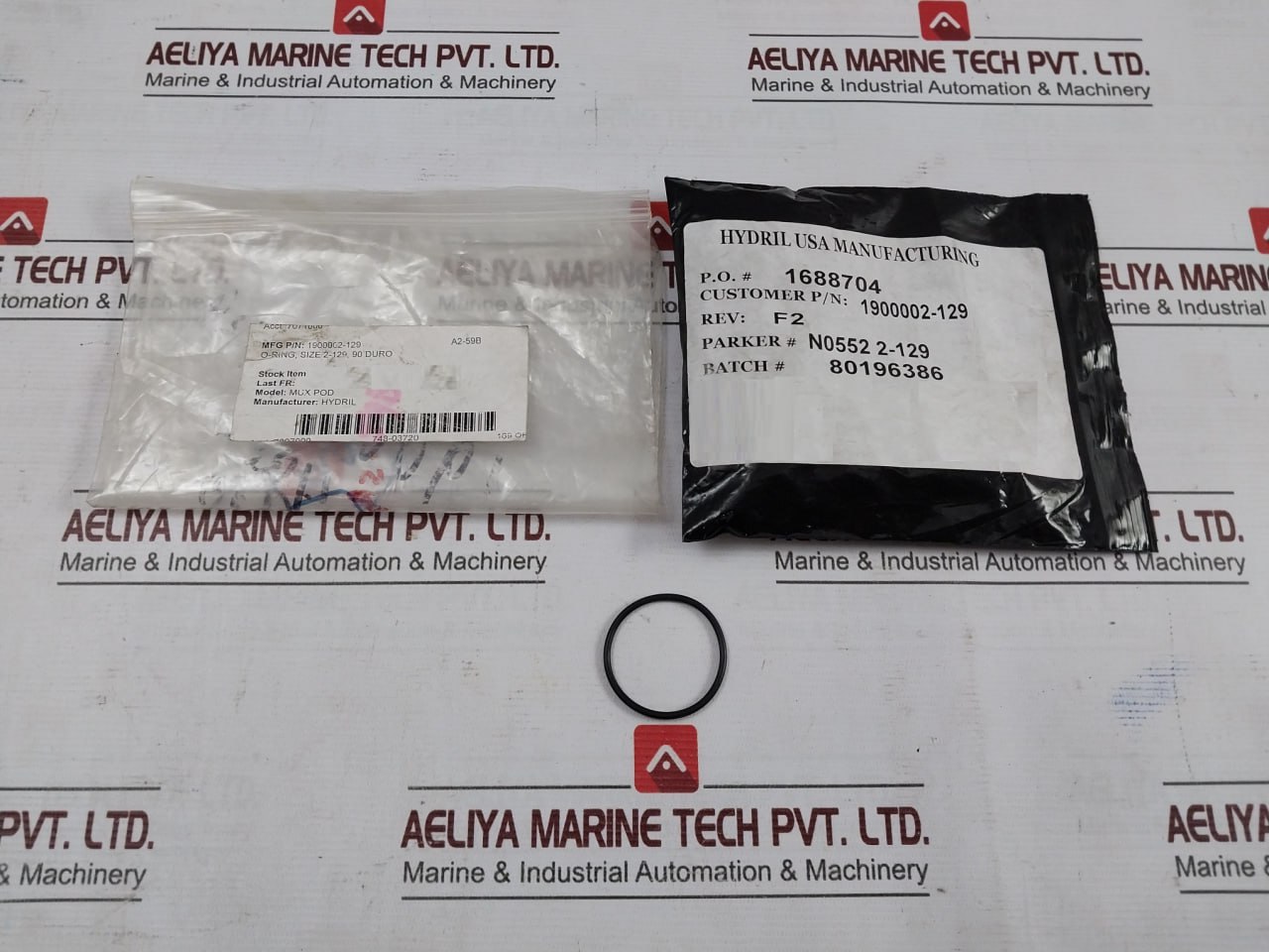 Hydril 1900002-129 O-Ring Size 2-129 90 Duro