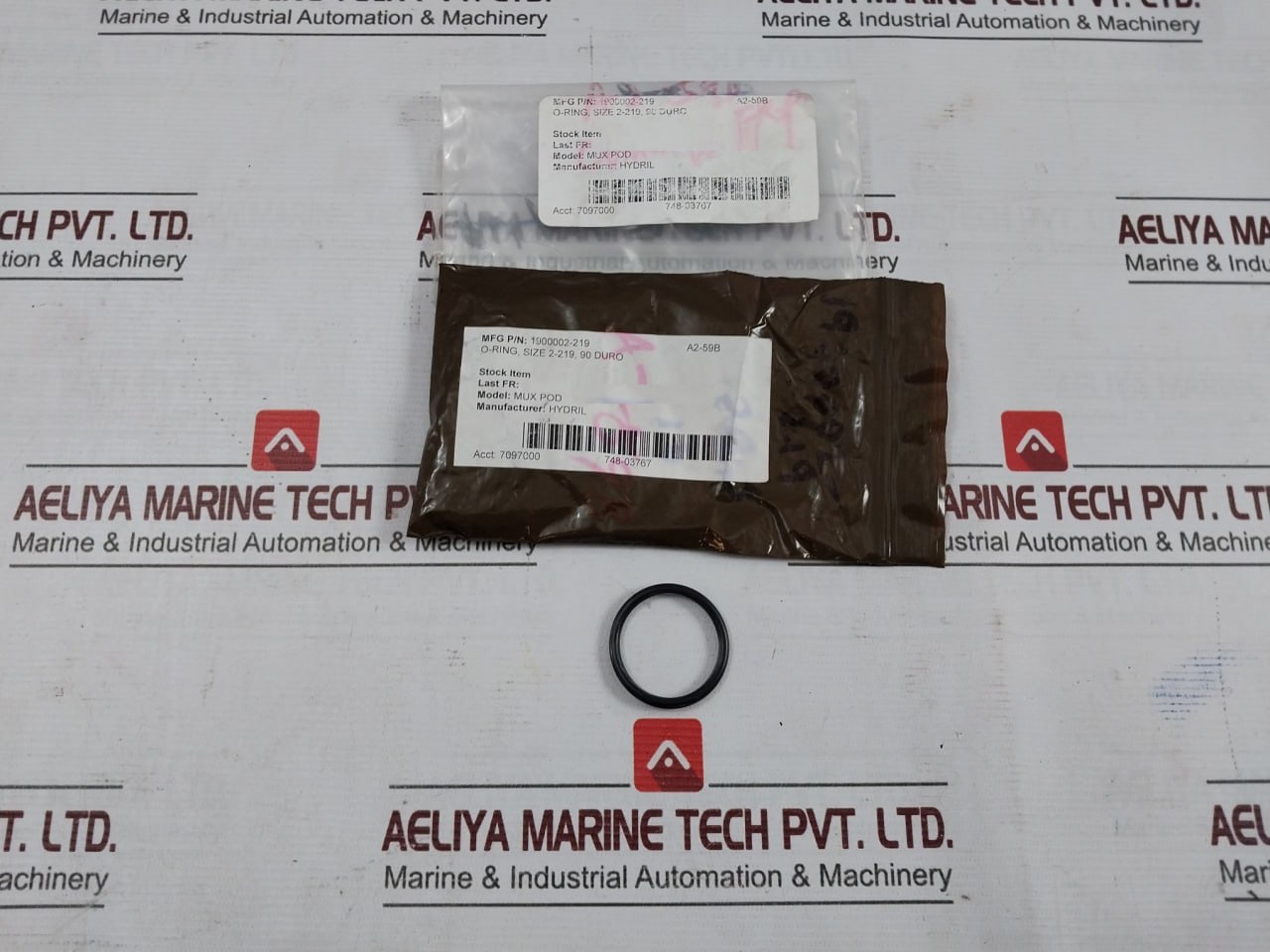 Hydril 1900002-219 O-Ring Size 2-219 90 Duro