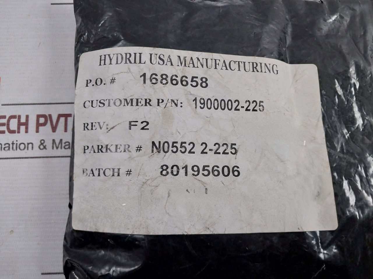 Hydril 1900002-225 O-Ring Size 2-225 90 Duro - Image 5