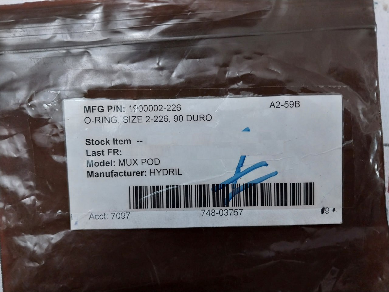 Hydril 1900002-226 O-Ring - Image 6