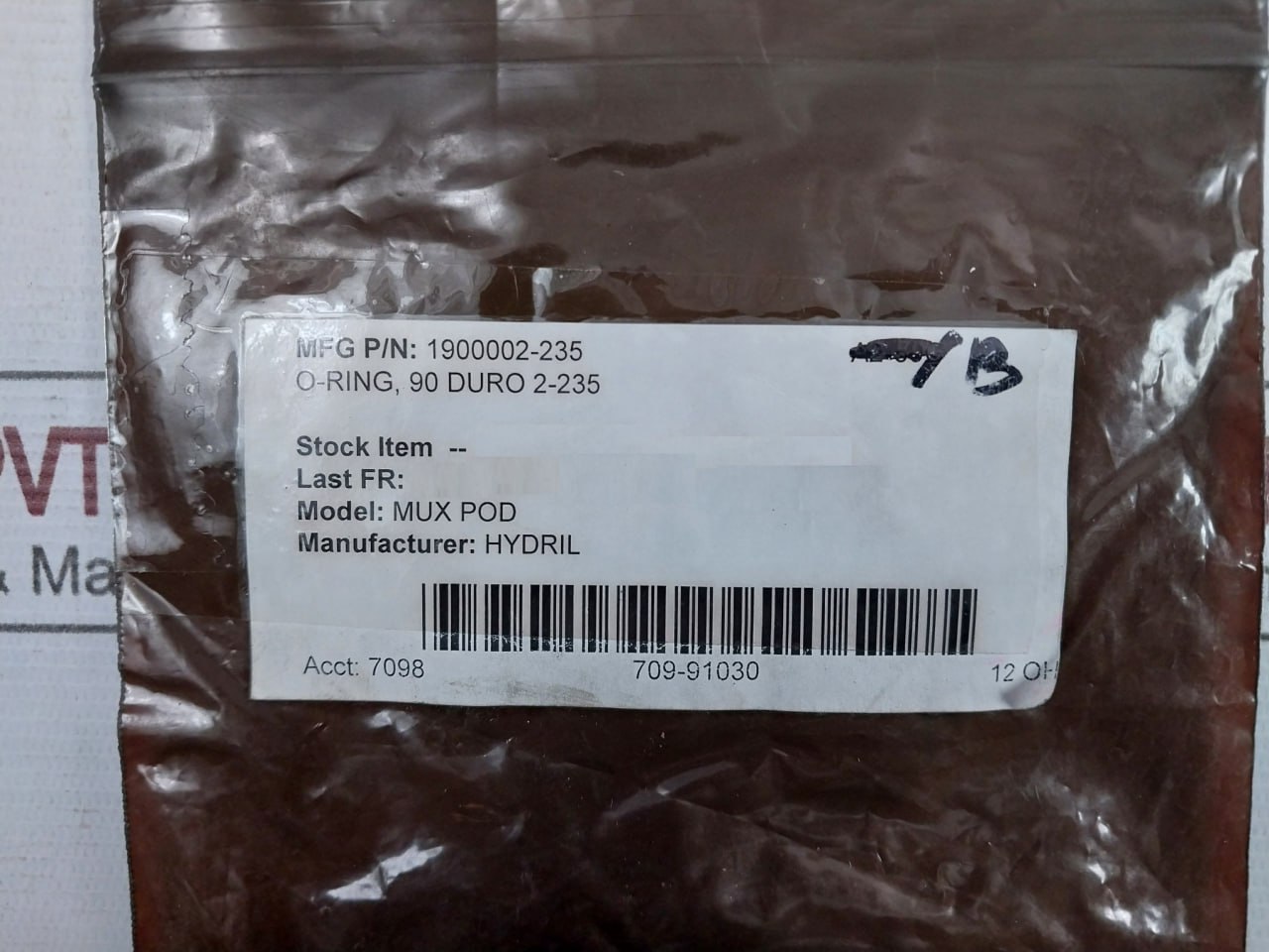 Hydril 1900002-235 O-Ring 90 Duro - Image 7