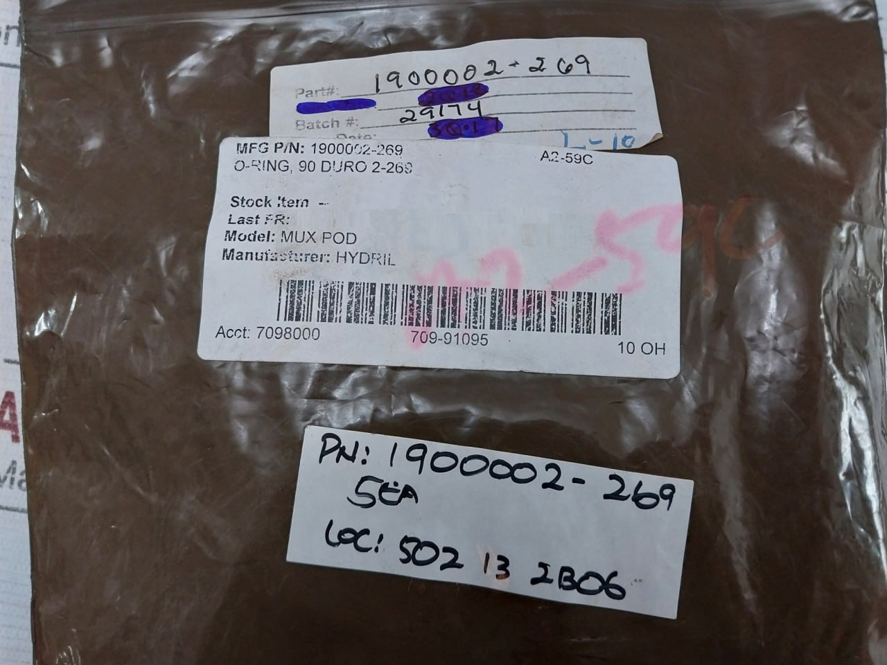 Hydril 1900002-269 O-Ring - Image 6