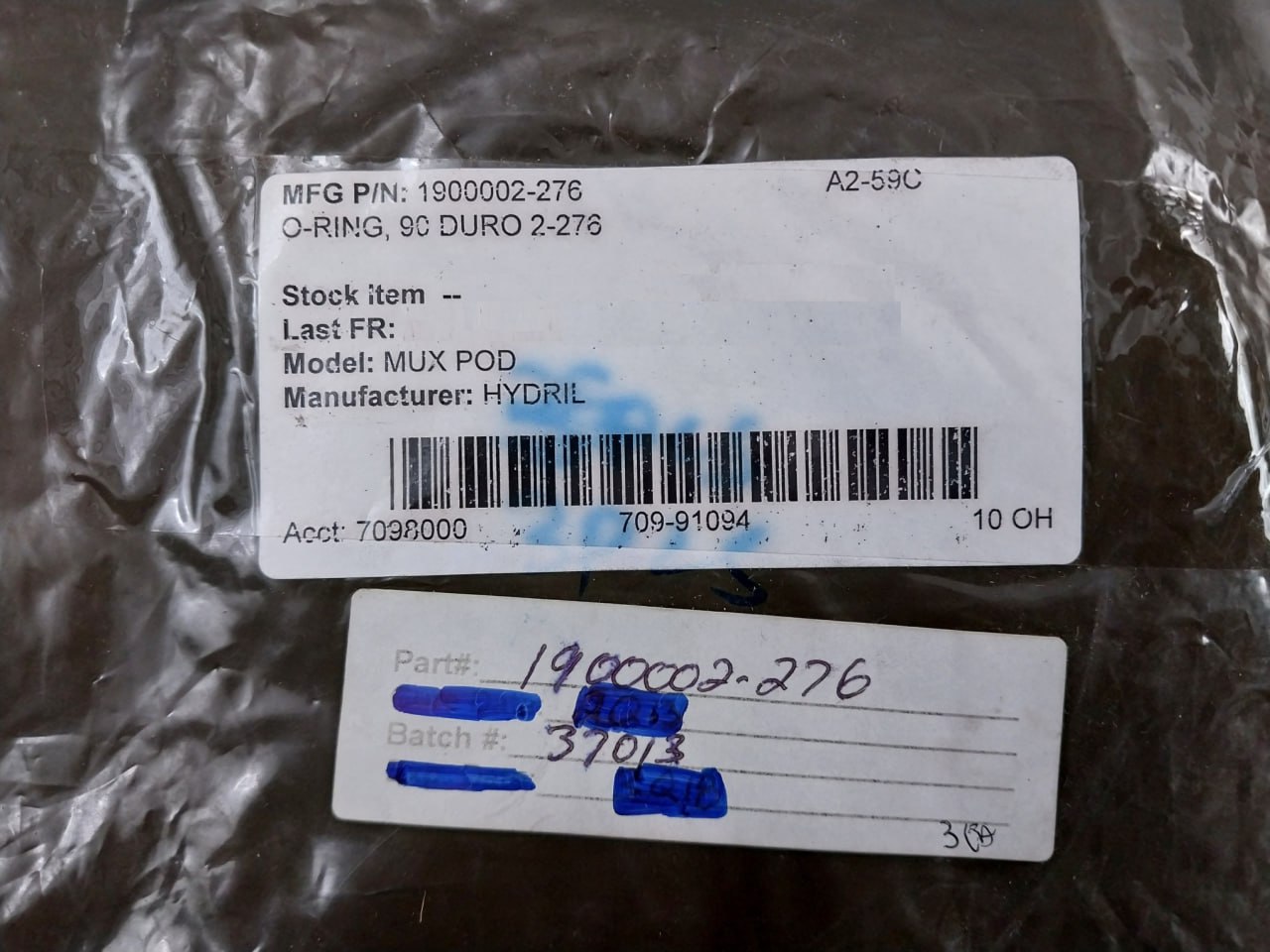 Hydril 1900002-276 O-Ring - Image 5