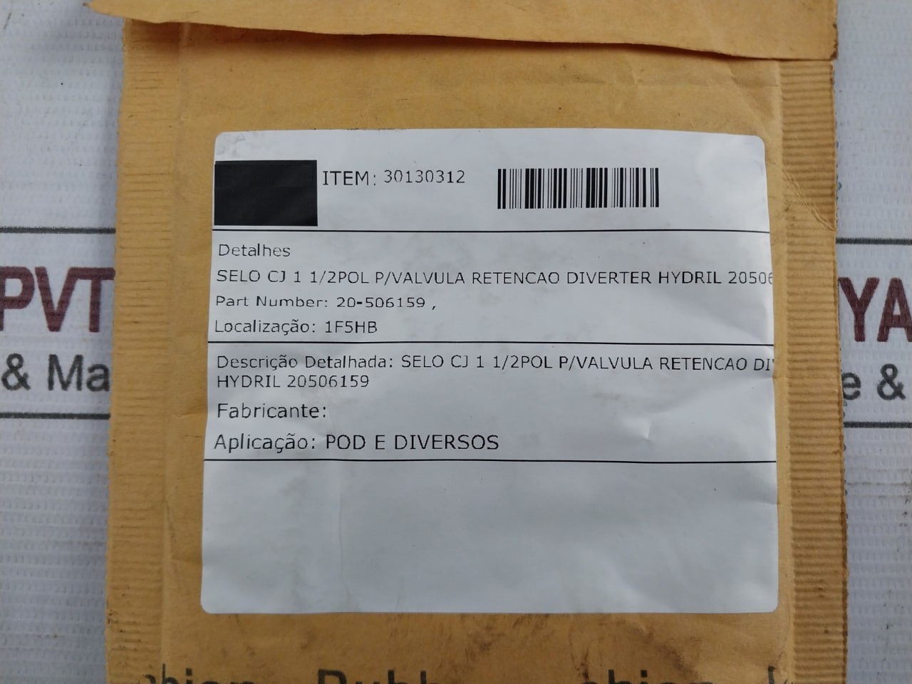 Hydril 20-506159 Seal Kit For 1-1/2" Check Valve - Image 5