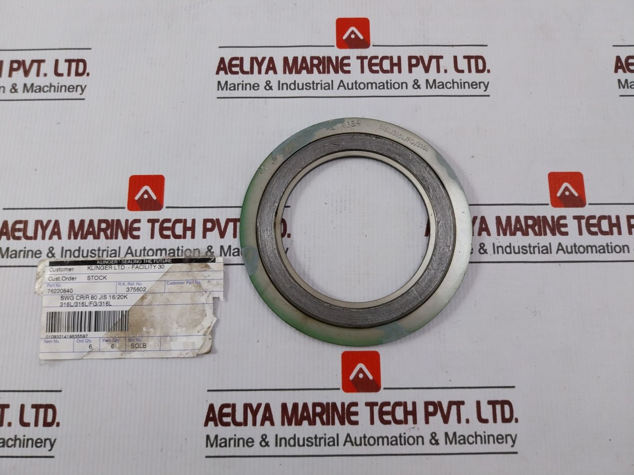 Klinger 76220840 Spiral Wound Metallic Gasket