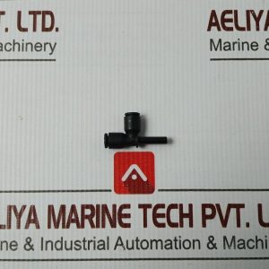 Legris 3183 04 00 Plug In Run Tee W/Plastic Tailpiece-Od 4