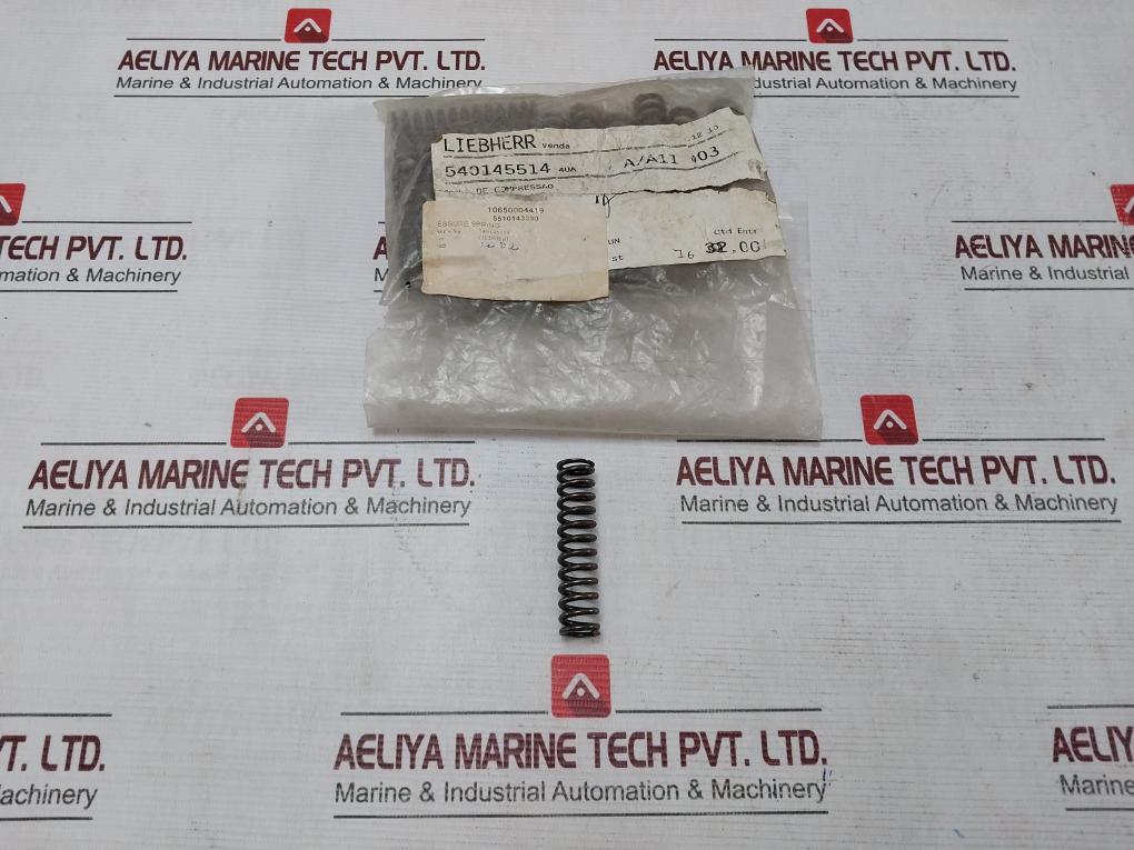 Liebherr 540145514 Pressure Spring