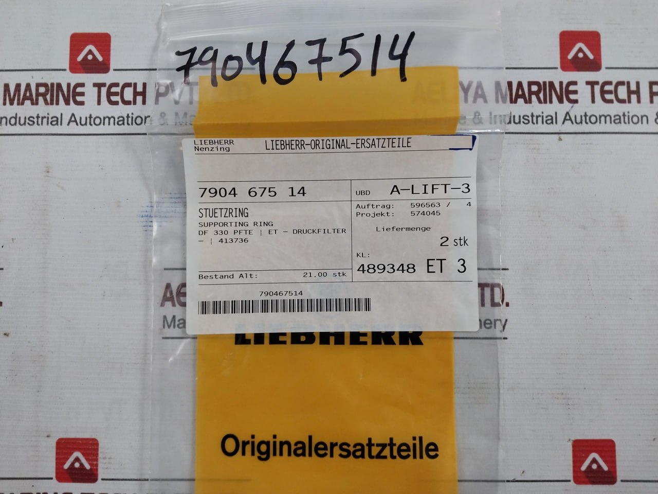 Liebherr Mtc-1900-60d Seal O-Ring Kit For Crane Model - Image 12