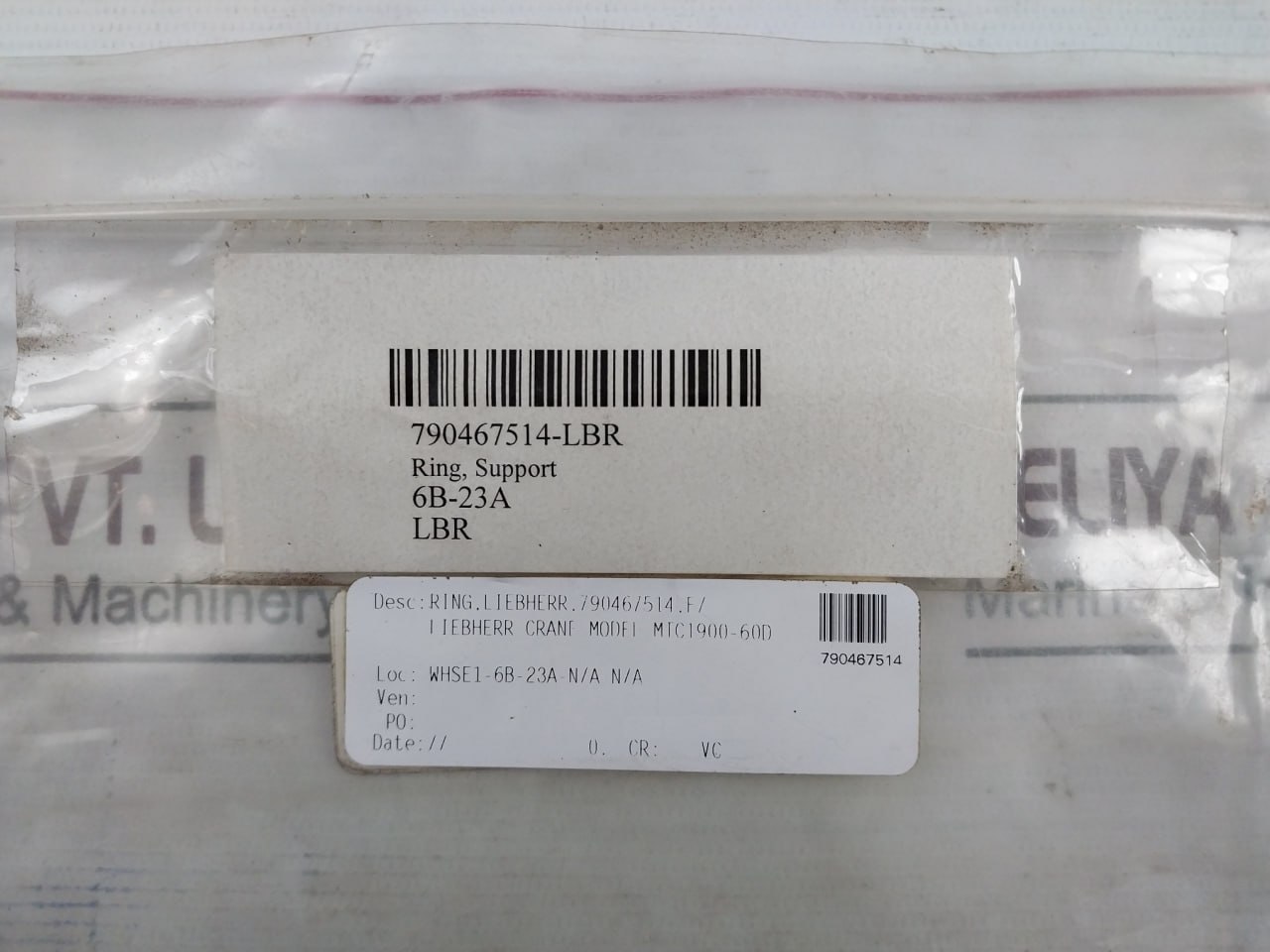 Liebherr Mtc-1900-60d Seal O-Ring Kit For Crane Model - Image 13