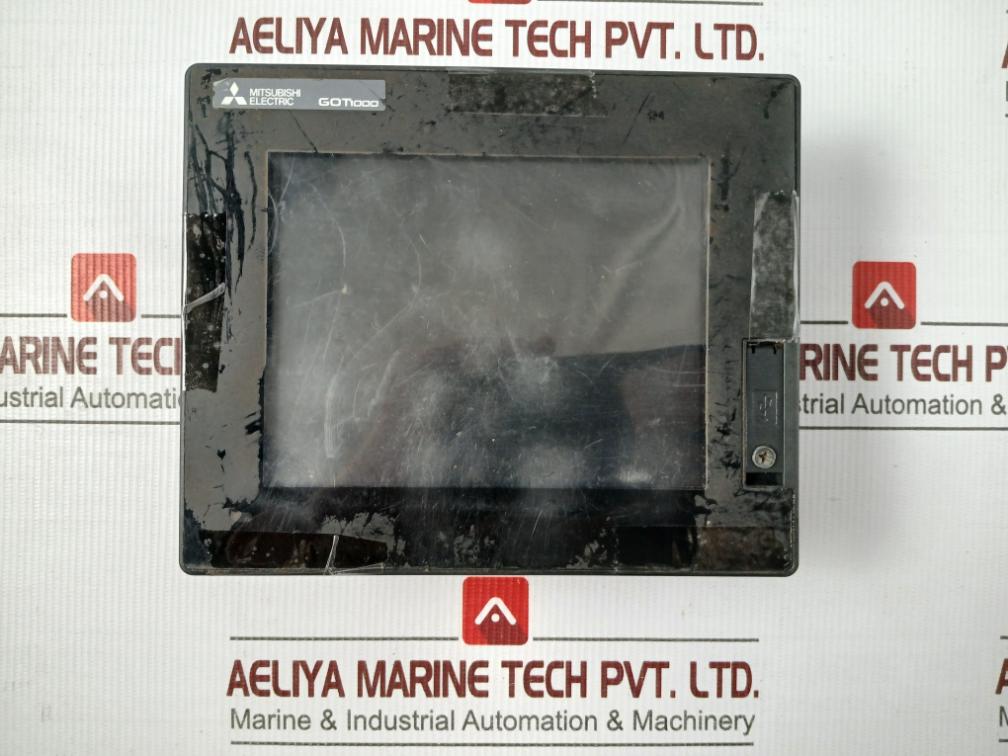 Mitsubishi Gt1455-Qtbde Graphic Operation Terminal 24v