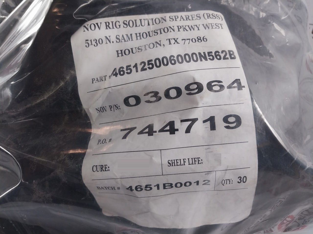 Nov 030964 Seal Ring Solutions Spare Part - Image 5